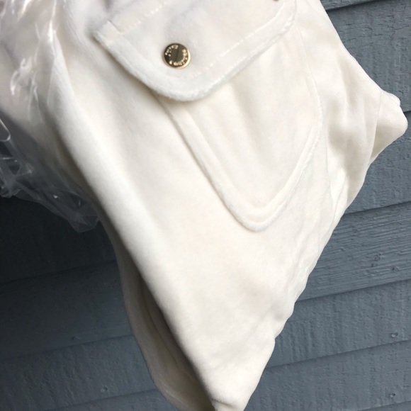 NWT Juicy Couture Black Label Velour Del Rey Pant - Picture 6 of 8